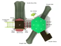 More the Merrier Outdoor Play Structure