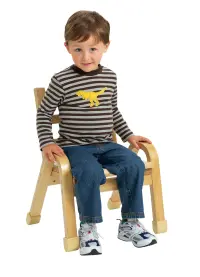 Angeles Natural Wood Collection Chair