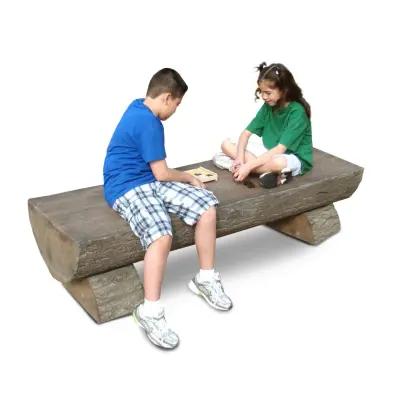 NatureROCKS Log Bench (Choose 4 / 6-foot length)