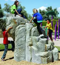 NatureROCKS Medium Boulder - Dark Gray Granite