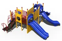 Orange You Glad to Play Playground Structure