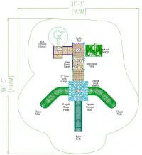 Monkey Business Playground Structure