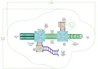 Bumble Tub Club Playground Structure