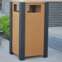 Recycled Plastic Ridgeview Receptacle