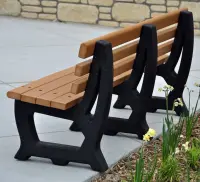 Recycled Plastic Brooklyn Bench