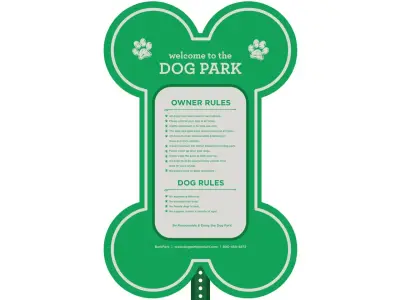 BarkPark Essential Welcome Sign