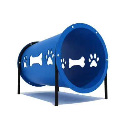Dog Crawl Through Tube