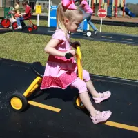 Daytona Square Pedal Path