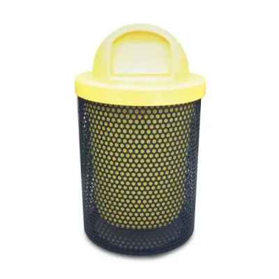 Essentials - Perforated Style Trash Receptacle