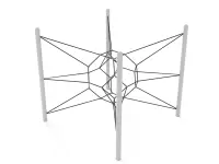 Nebular Net Climbing Structure