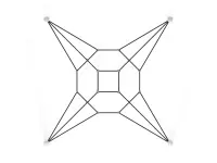 Nebular Net Climbing Structure