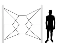 Nebular Net Climbing Structure