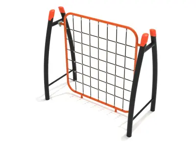 Freestanding Curved Post Net Climber
