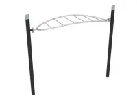 Freestanding Straight Post Overhead Horizon Climber
