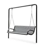 Essentials - Modern Style Park Bench Swing