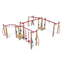 Pioneer Recycled Playground Fitness Course