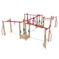 Pioneer Recycled Playground Fitness Course