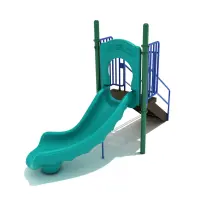 3-feet Right Turn Free Standing Slide