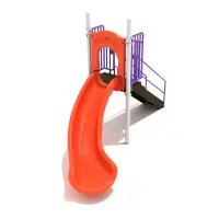 4-feet Left Turn Free Standing Slide
