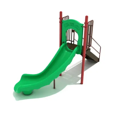 4-feet Right Turn Free Standing Slide