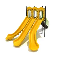 6-feet Triple Sectional Split Free Standing Slide