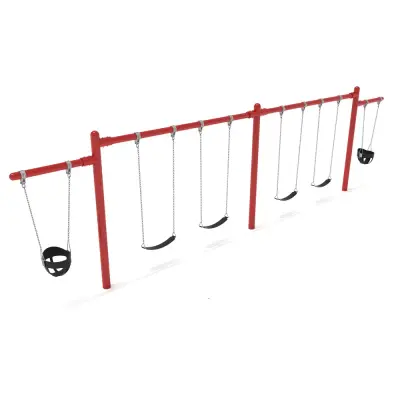 Elite Series 2 Bay – 2 Cantilever Single Post Swing - Surplus
