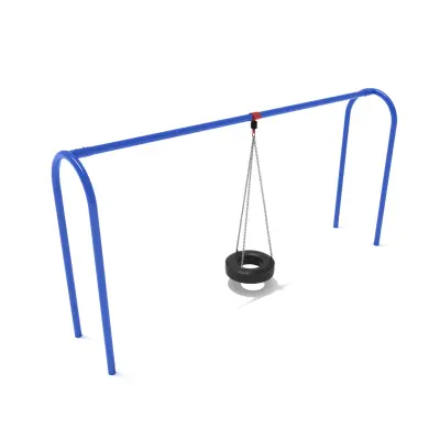 Elite Series 3.5 inch Arch Post Tire Swing 8 Foot