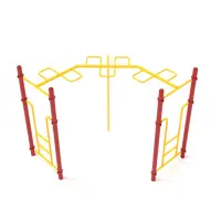 Freestanding 90-Degree Snake Ladder