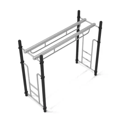 Freestanding Double Parallel Bar Ladder
