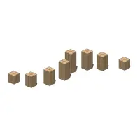 Individual Recycled Quad Block Balance Stepper