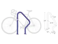 Swerve Rack - 2 Bike Capacity