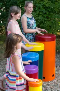 Percussion Play Rainbow Sambas Set of 5