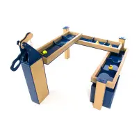 U-Shape Recirculating Triple Water Trough