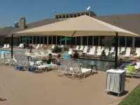 Rectangular Shade Shelter with 8 feet high Entrance Height