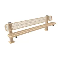 MyTCoat Expanded Metal Bench with Square Posts
