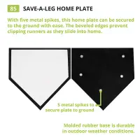 Save-A-Leg Home Plate
