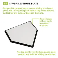 Save-A-Leg Home Plate