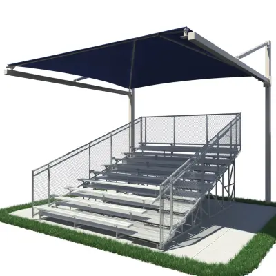 Suspended Cantilever Bleacher Shade