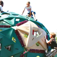 Triple Hexagon Plastic Climber
