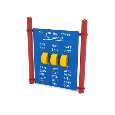 Free Standing Spelling Panel