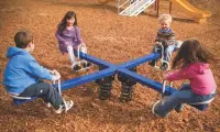 Four-Seat Teeter-Totter