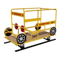 Spring School Bus