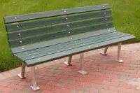 Recycled Plastic St. Pete Bench