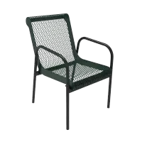 MyTCoat Expanded Metal Stacking Chair