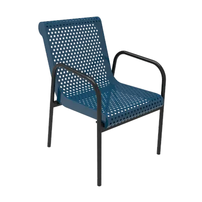 MyTCoat Honeycomb Steel Stacking Chair
