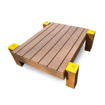 Lets Rest Recycled Plastic Dog Park Play Equipment