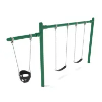 Elite Series 5 inch Single Post Cantilever Swing