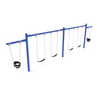 Elite Series 5 inch Single Post Cantilever Swing