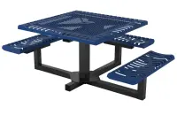 Essentials - Classic Square Pedestal Table