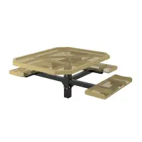 Essentials - ADA Accessible Rolled Octagon Pedestal Table